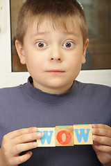 Image showing Wide open eyes 