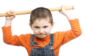 Image showing Militant boy