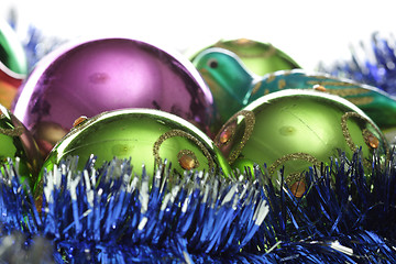 Image showing Christmass decoration balls