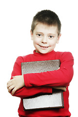 Image showing Boy with book