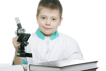 Image showing Young researcher