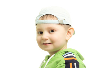 Image showing Boy in blue cap