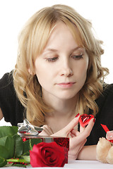 Image showing Valentines girl