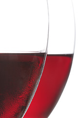 Image showing Two glasses of red wine