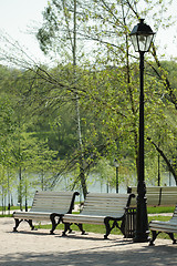 Image showing Benches