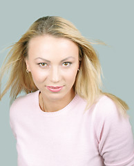 Image showing Girl in pink