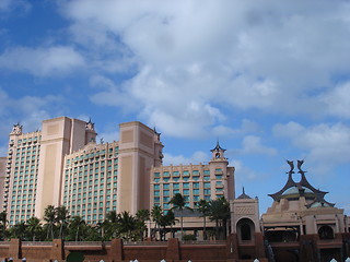 Image showing Atlantis in the Bahamas