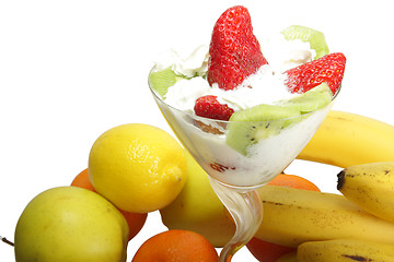 Image showing Fruit dessert