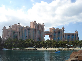 Image showing Atlantis in the Bahamas