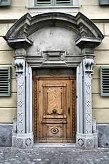 Image showing Old door