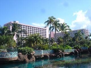 Image showing Atlantis in the Bahamas