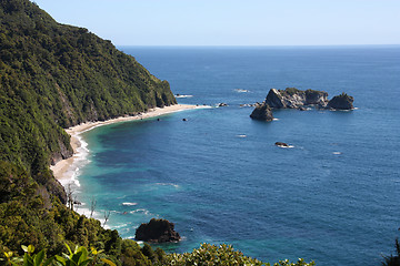 Image showing West Coast in New Zealand