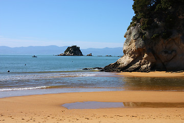 Image showing New Zealand beach