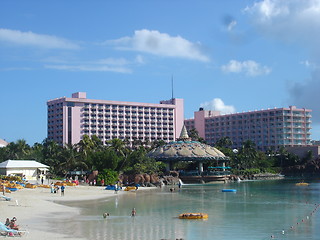 Image showing Atlantis in the Bahamas