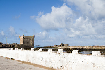 Image showing port du skala citadel essaouira morocco