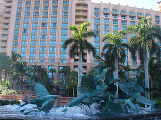 Image showing Atlantis in the Bahamas