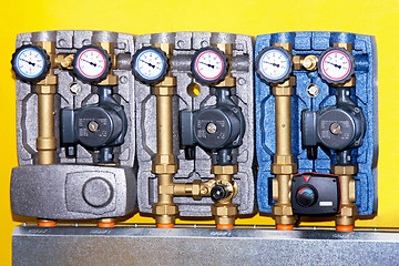 Image showing Heating pump