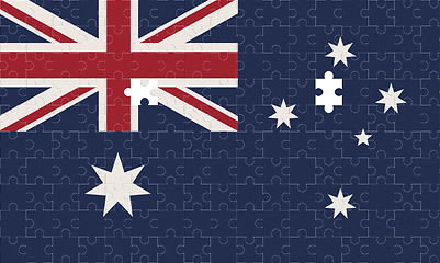 Image showing Flag of Australia