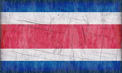 Image showing Flag of Costa Rica