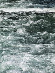 Image showing Stormy river