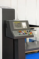 Image showing Machinery control