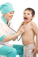 Image showing Cold stethoscope