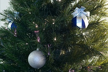 Image showing Christmas balls