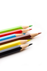 Image showing Colorful pencils