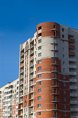 Image showing House of red and white bricks 