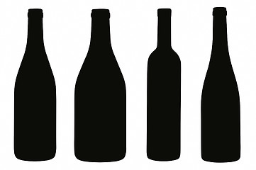 Image showing Abstract bottles