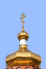 Image showing Gold church