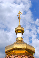 Image showing Gold church