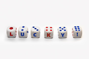 Image showing Lucky dices