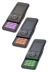 Image showing Cell phones