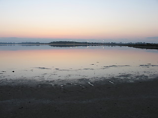 Image showing Day break. Larnaca. Cyprus