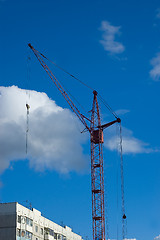 Image showing Tower crane