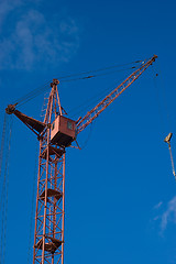 Image showing Tower crane