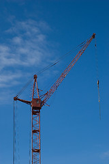 Image showing Tower crane