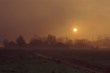 Image showing Rural Sunset