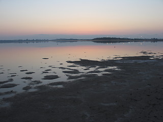 Image showing The colors of morning. Larnaca. Cyprus