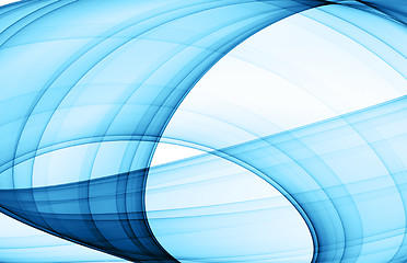 Image showing blue abstract background