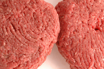 Image showing hamburger patties