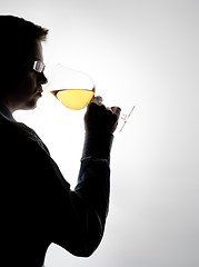 Image showing tasting wine