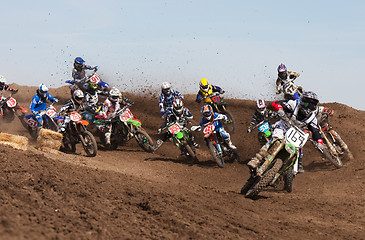 Image showing Motocross Race