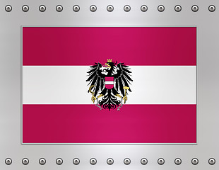 Image showing Flag of Austria