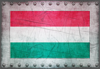 Image showing Flag of hungary