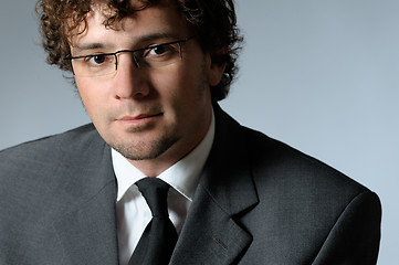 Image showing Portrait of young businessman