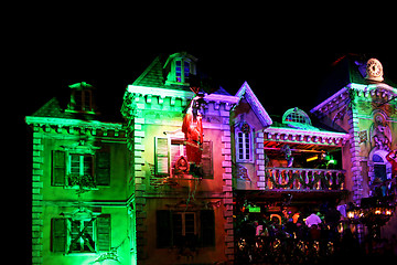 Image showing Big haunted house