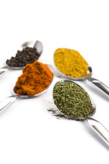 Image showing various spices