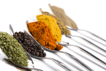 Image showing various spices